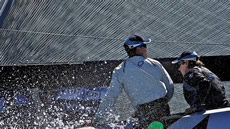 TeamOrigin v Artemis, Louis Vuitton Trophy Auckland.  Photo © Ian Roman/TeamOrigin